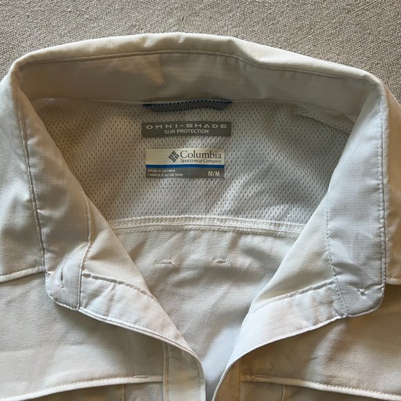 NWOT Columbia Utility Button Down Sport Shirt Sz M - Picture 7 of 8